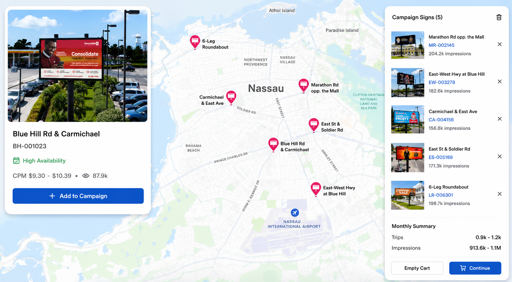 Choose Your Locations